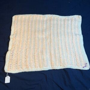 Cozy Cream Knit Blanket